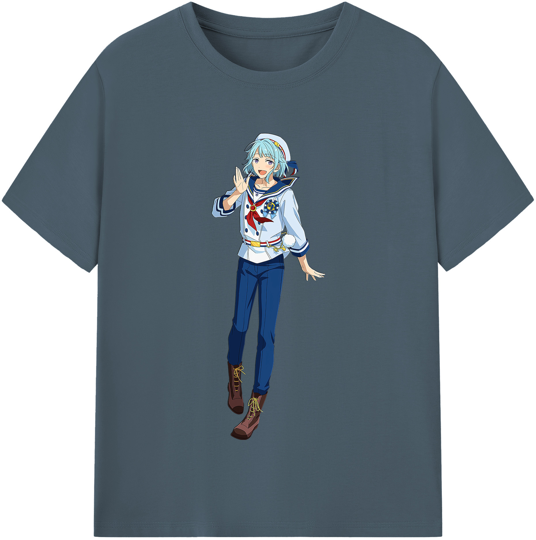 （画像用） あんさんぶるスターズ! Ensemble Stars 綿100％半袖Tシャツ（フロントプリント）